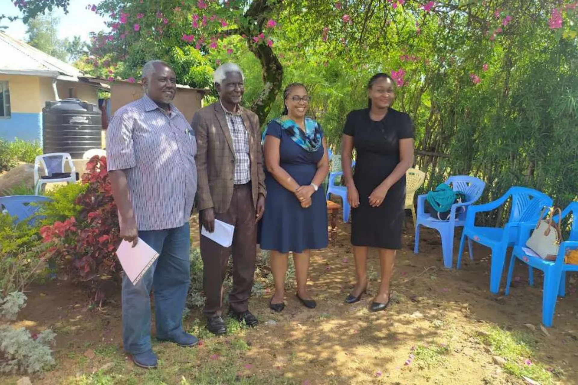 NYM project case management session with vulnerable children in Homa Bay
