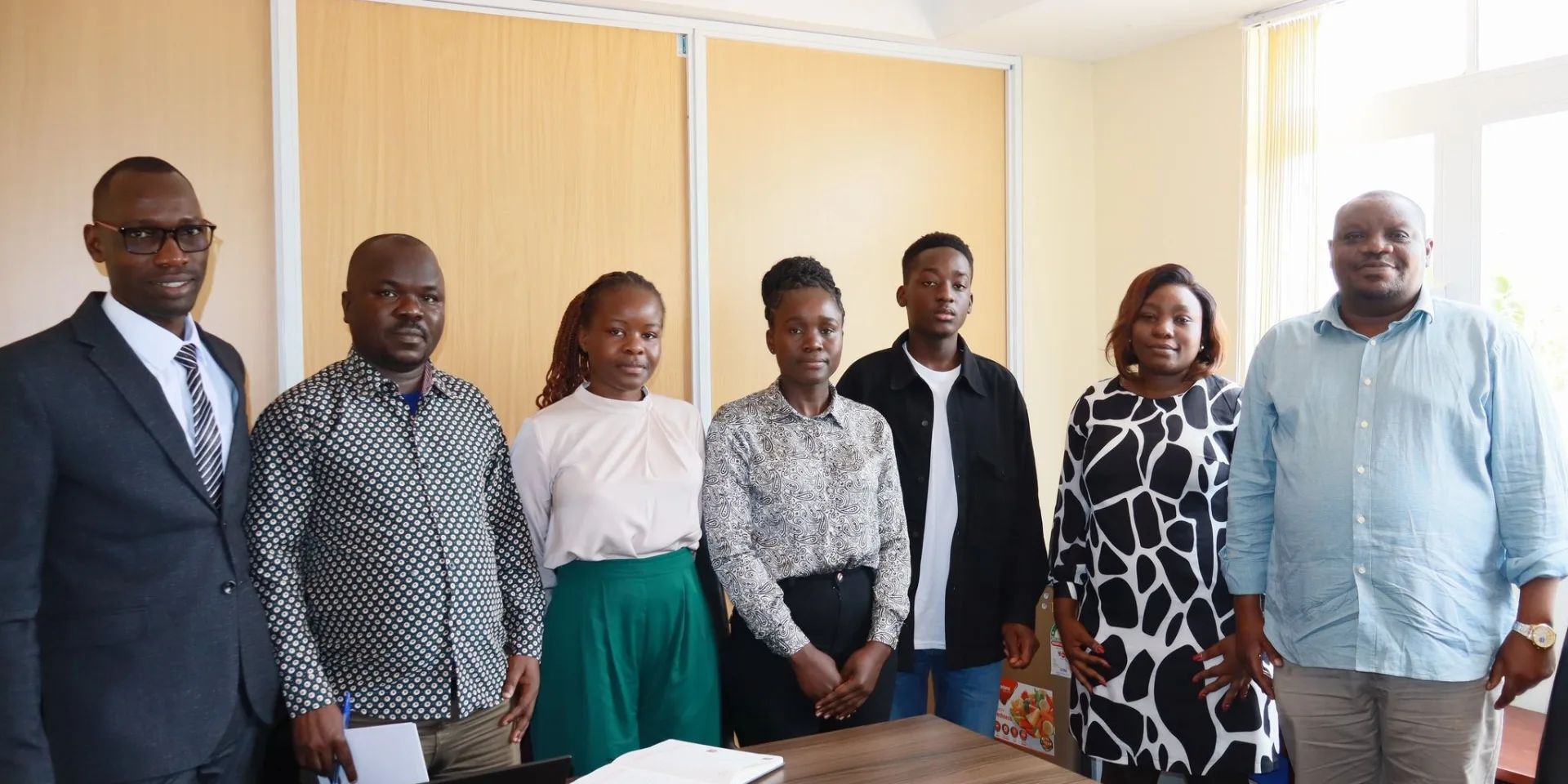 IDF Kenya community members gathered in Homa Bay County